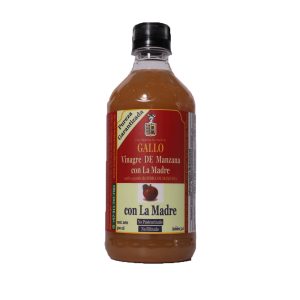 Vinagre manzana con la madre Gallo x500gr
