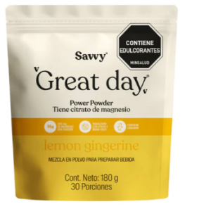 Great day lemon gingerine Savvy x180gr