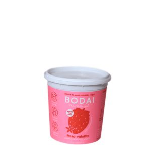 Yogur de coco fresa vainilla Bodai x140 gr